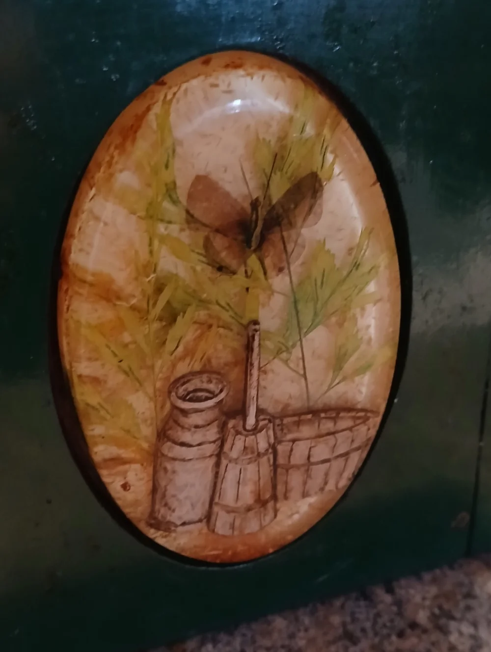 Grandmas Wood Vtg Canisters